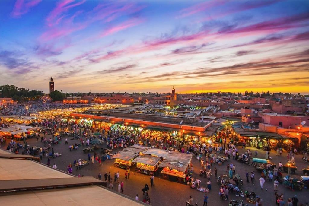 شقة Luxury Refuge - Marrakech Centre مراكش المظهر الخارجي الصورة
